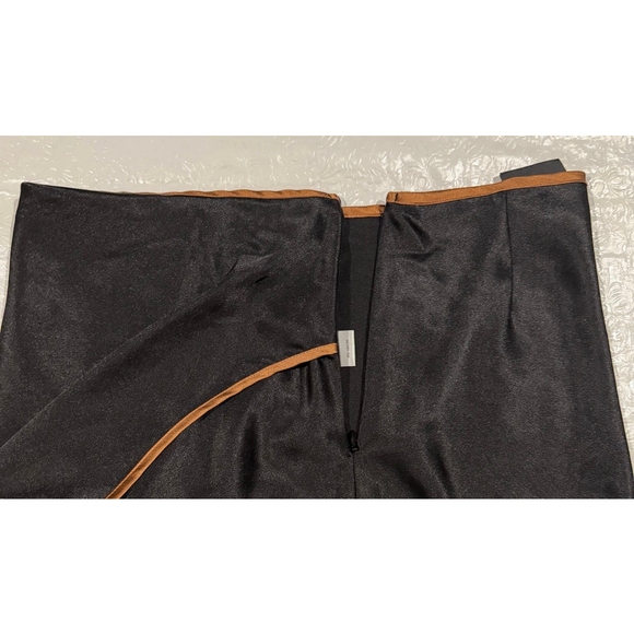 Alice in the Eve Asymmetrical Midi Skirt Clean Girl Model Quiet Luxury Y2K S - Picture 4 of 12